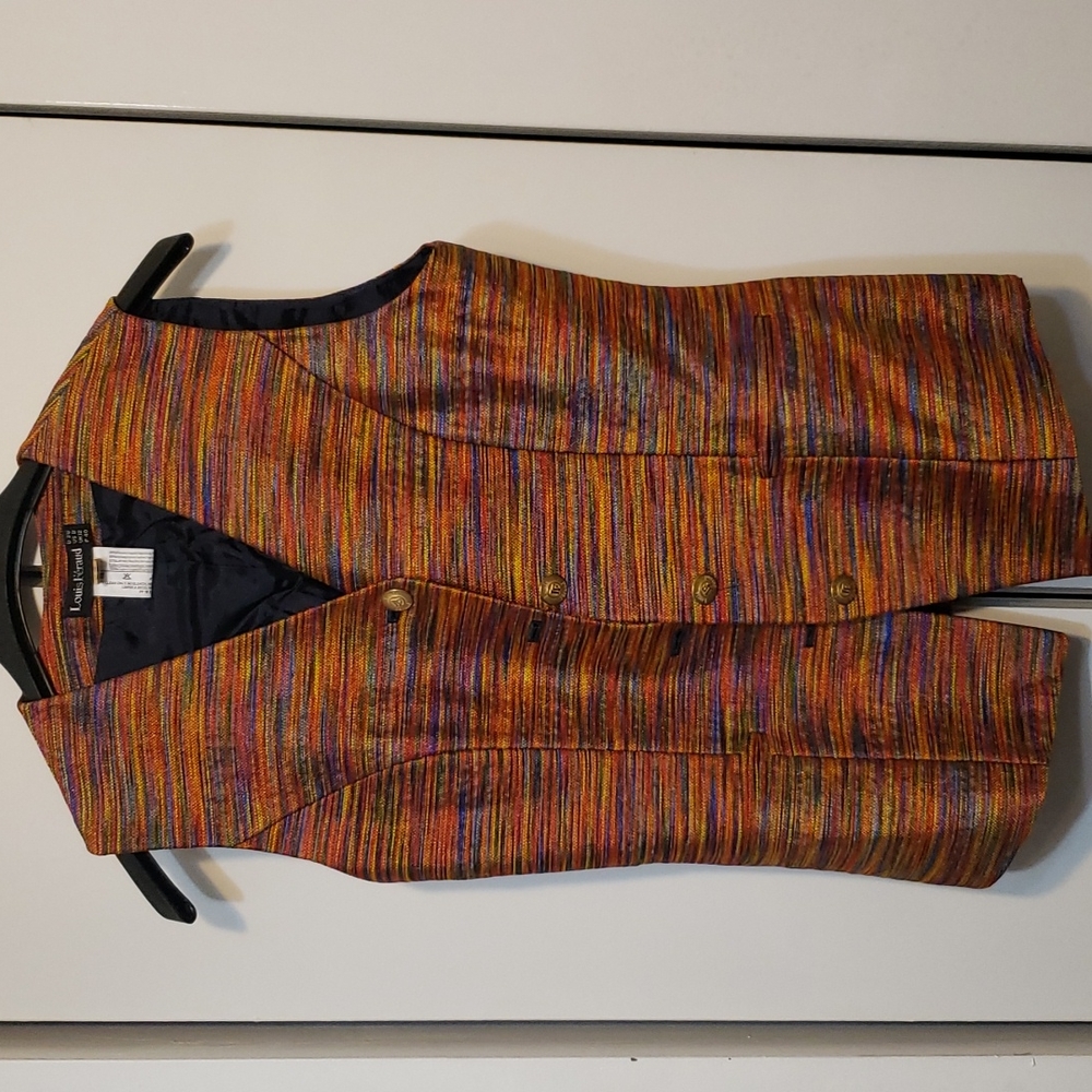 Louis Feraud vintage vest size 8